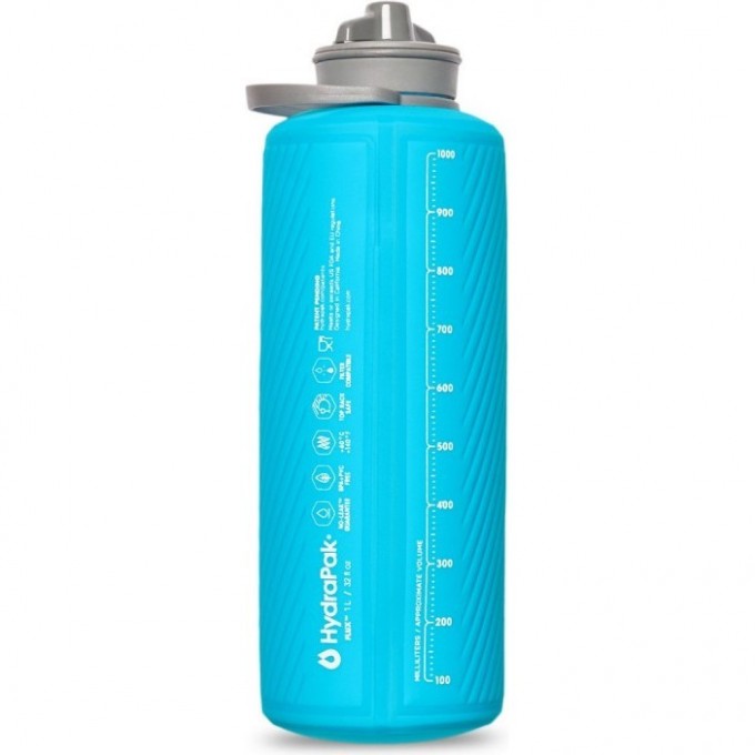 Бутылка HYDRAPAK FLUX 1.0L MALIBU BLUE GF410HP
