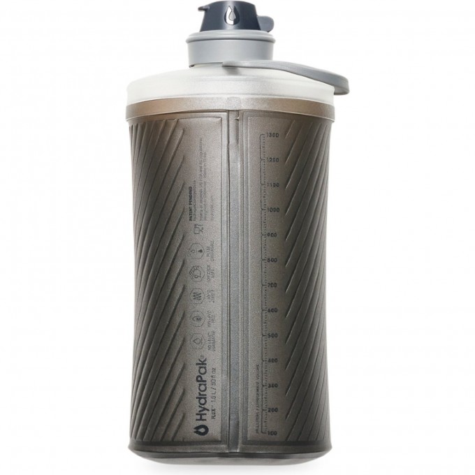 Мягкая бутылка для воды HYDRAPAK FLUX 1,5L Серая GF425M